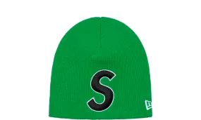 Supreme New Era S Logo Beanie Green